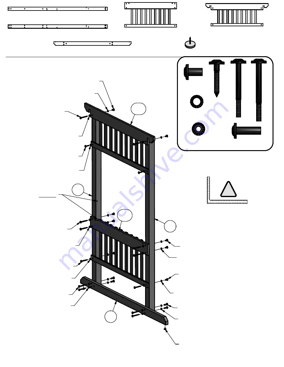 Backyard Discovery PERGOLA SWING Скачать руководство пользователя страница 14