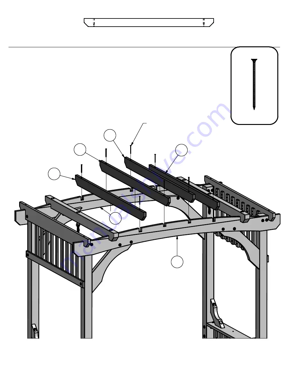 Backyard Discovery PERGOLA SWING Скачать руководство пользователя страница 19