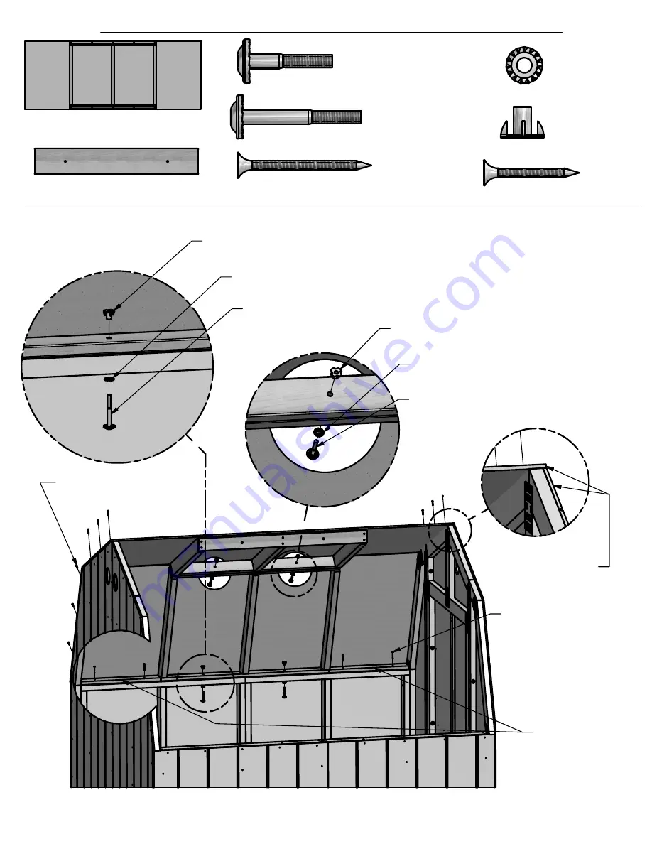 Backyard Discovery READY SHED Manual Download Page 47