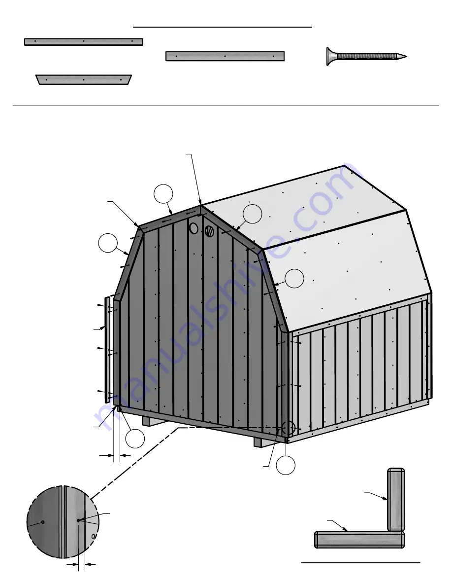 Backyard Discovery READY SHED Скачать руководство пользователя страница 51