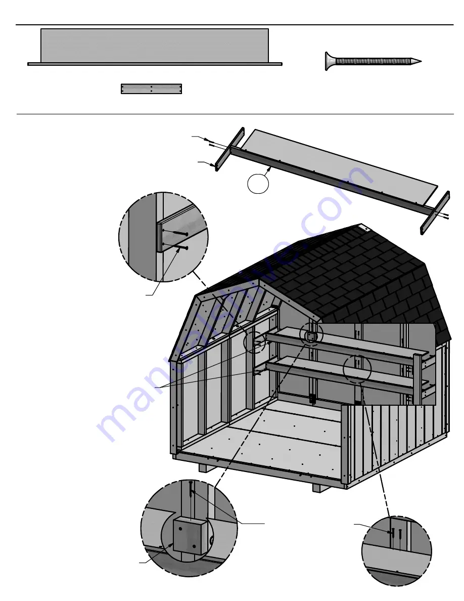 Backyard Discovery READY SHED Скачать руководство пользователя страница 61