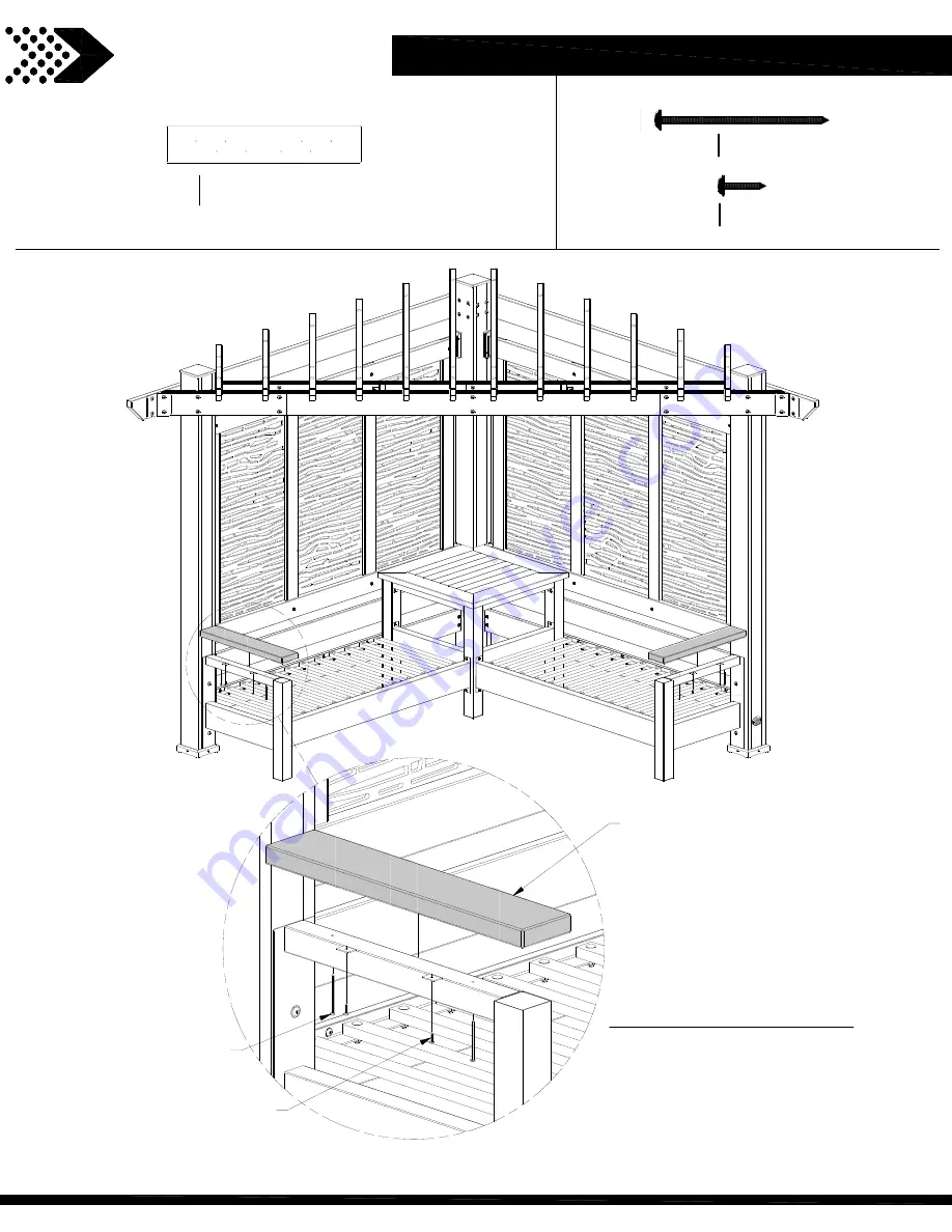 Backyard Discovery SIENA 2002548 Owner'S Manual & Assembly Instructions Download Page 46