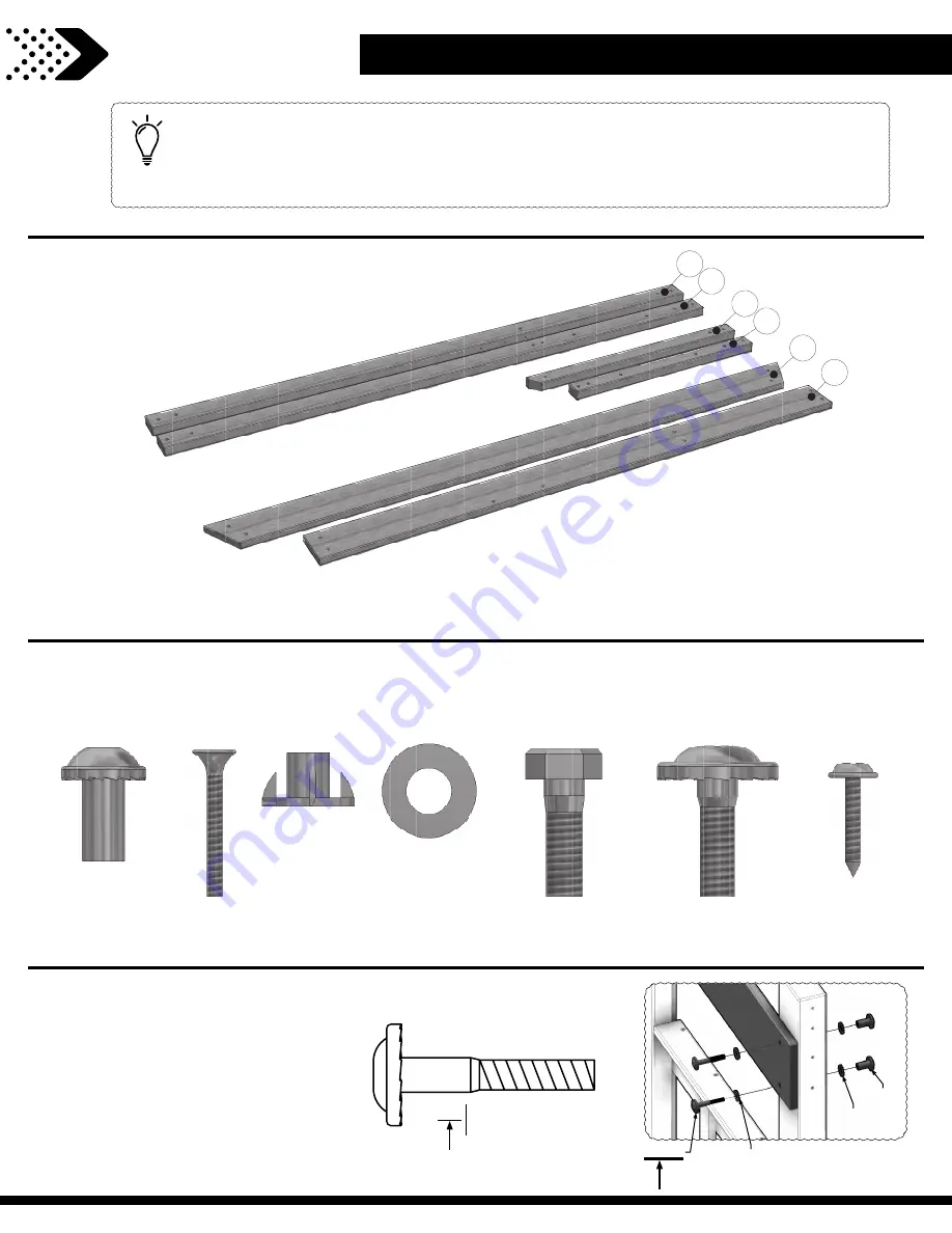 Backyard Discovery SOMERVILLE 10x14 PERGOLA 2006546 Скачать руководство пользователя страница 8