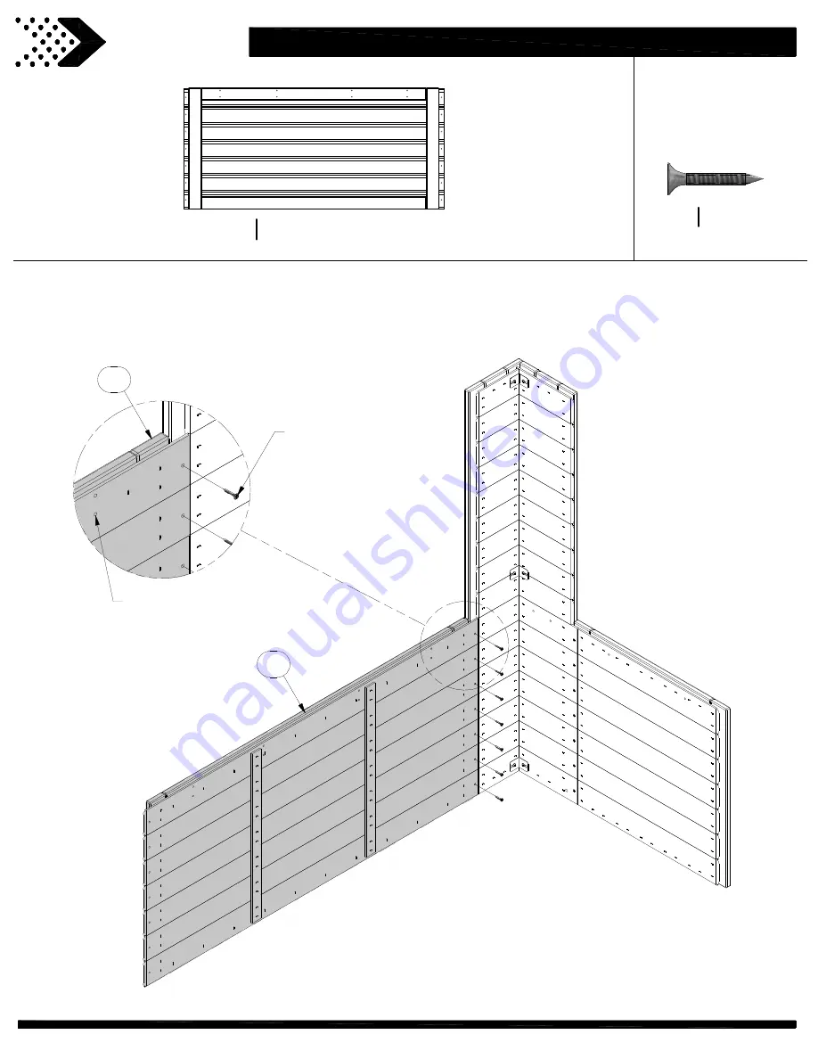 Backyard Discovery SPRING COTTAGE PLAYHOUSE 1902312 Owner'S Manual & Assembly Instructions Download Page 37