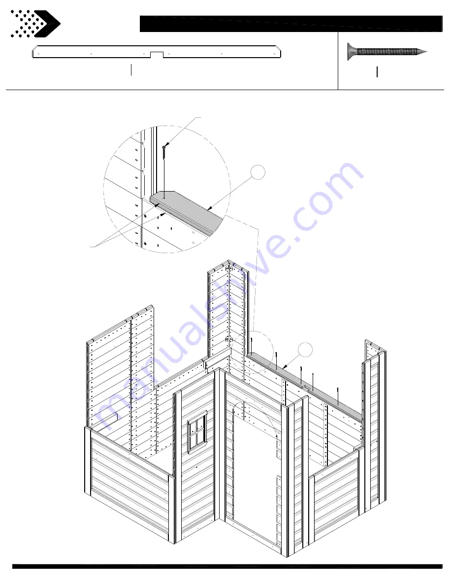 Backyard Discovery SPRING COTTAGE PLAYHOUSE 1902312 Скачать руководство пользователя страница 49