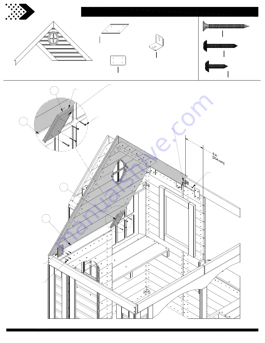 Backyard Discovery SPRING COTTAGE PLAYHOUSE 1902312 Скачать руководство пользователя страница 73