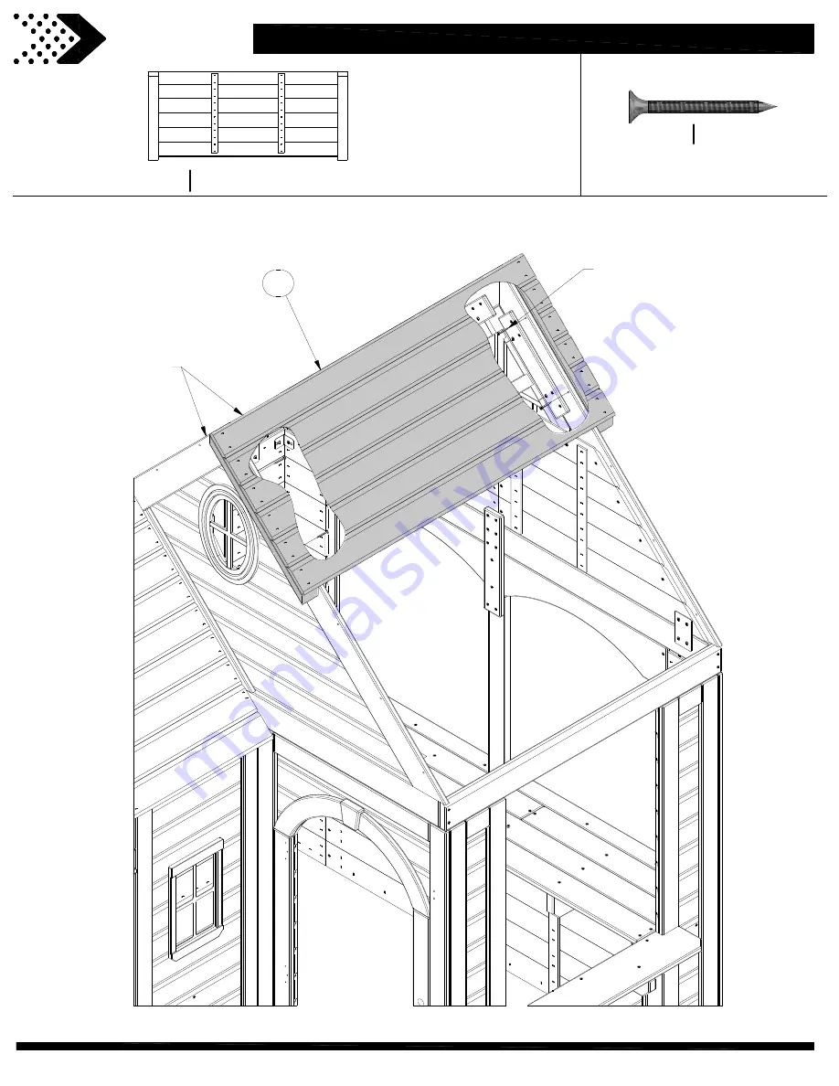 Backyard Discovery SPRING COTTAGE PLAYHOUSE 1902312 Скачать руководство пользователя страница 77