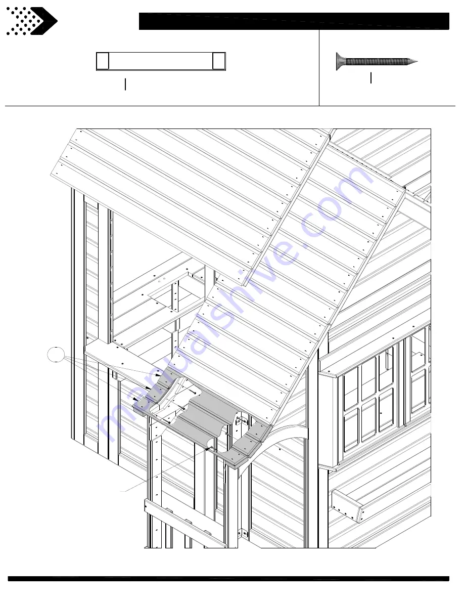 Backyard Discovery SPRING COTTAGE PLAYHOUSE 1902312 Скачать руководство пользователя страница 85