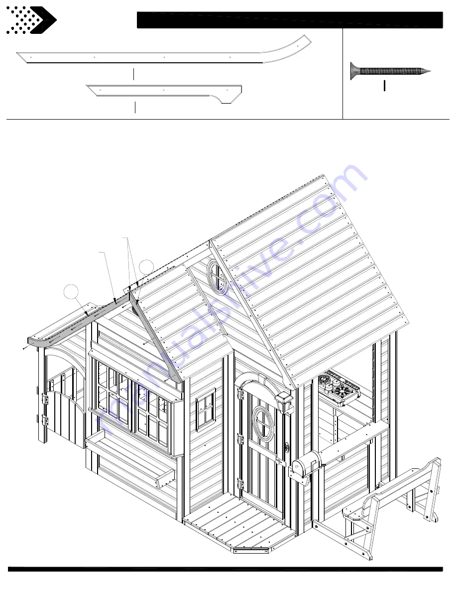 Backyard Discovery SPRING COTTAGE PLAYHOUSE 1902312 Скачать руководство пользователя страница 99