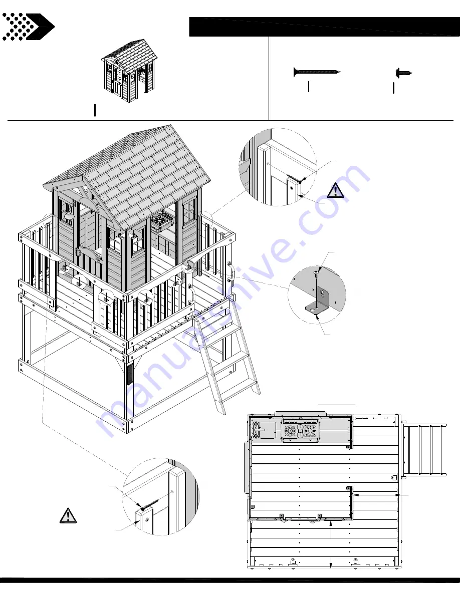 Backyard Discovery SWEETWATER HEIGHTS 2303027 Скачать руководство пользователя страница 66