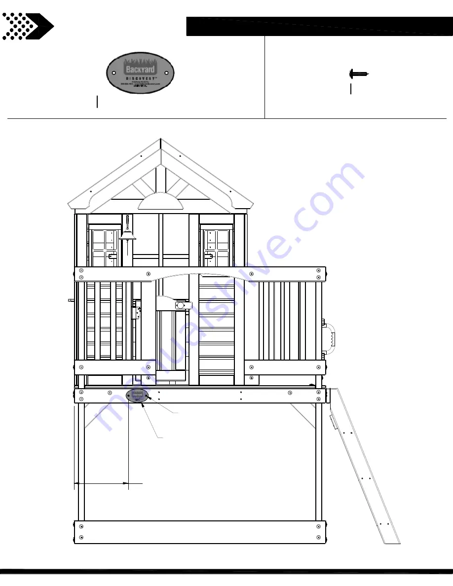 Backyard Discovery SWEETWATER HEIGHTS 2303027 Скачать руководство пользователя страница 67