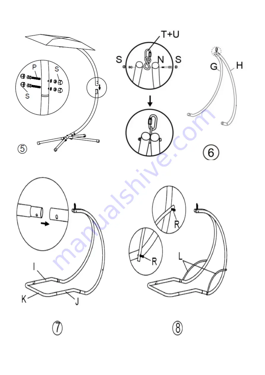 Backyard Expressions 905173 Assembly Instructions Manual Download Page 5