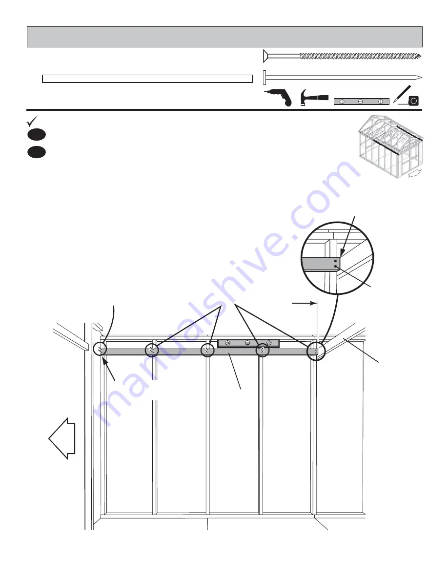 Backyard Products Handy Home MAJESTIC 8' x 12' Скачать руководство пользователя страница 33