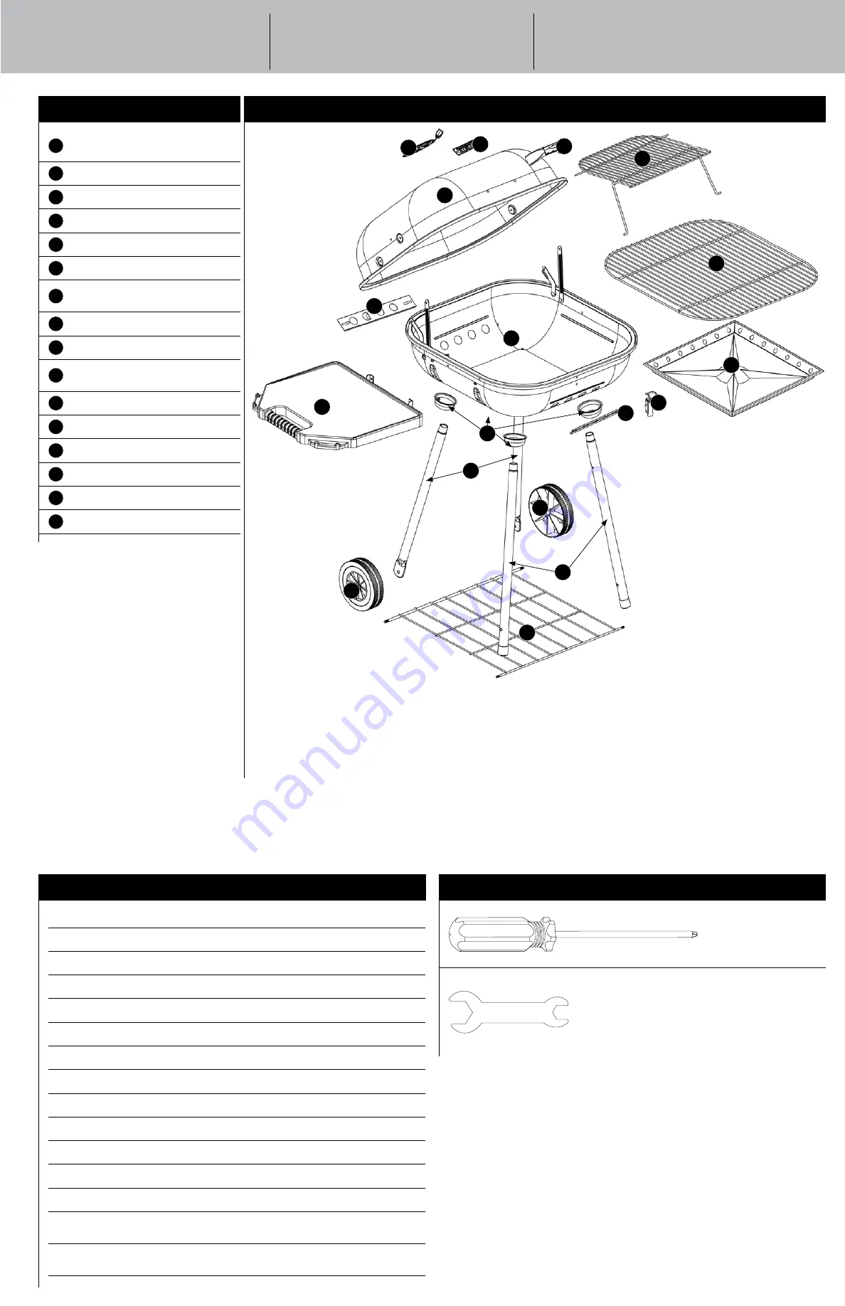 Backyard CBC911WDC-C Owner'S Manual Download Page 11