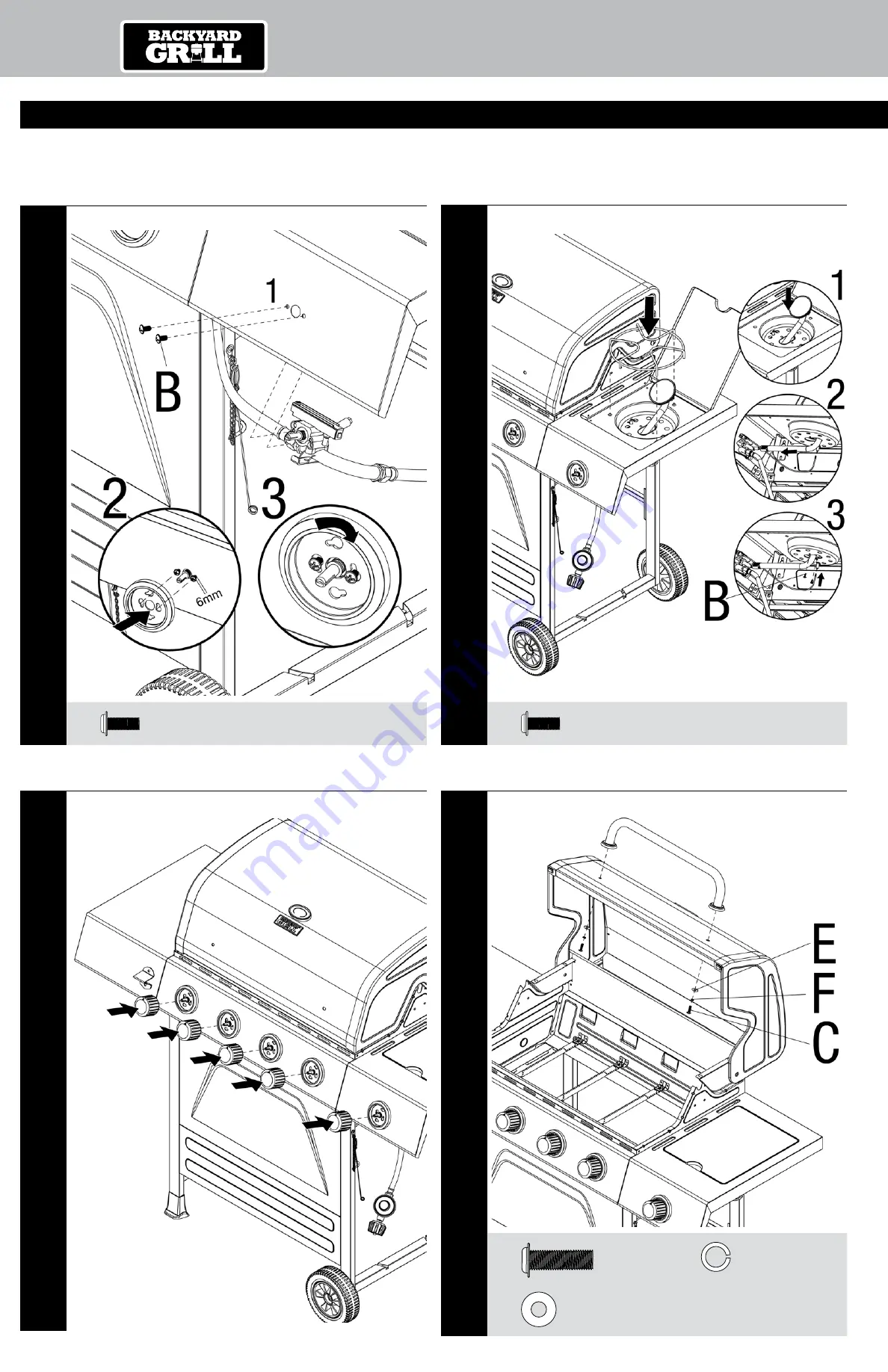 Backyard GBC1646WSD-C Owner'S Manual Download Page 8