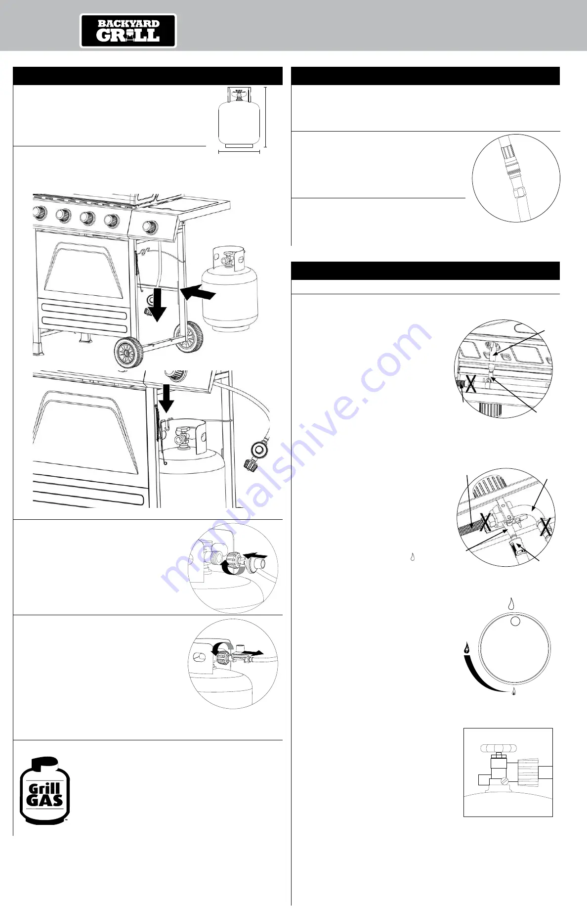 Backyard GBC1646WSD-C Owner'S Manual Download Page 10