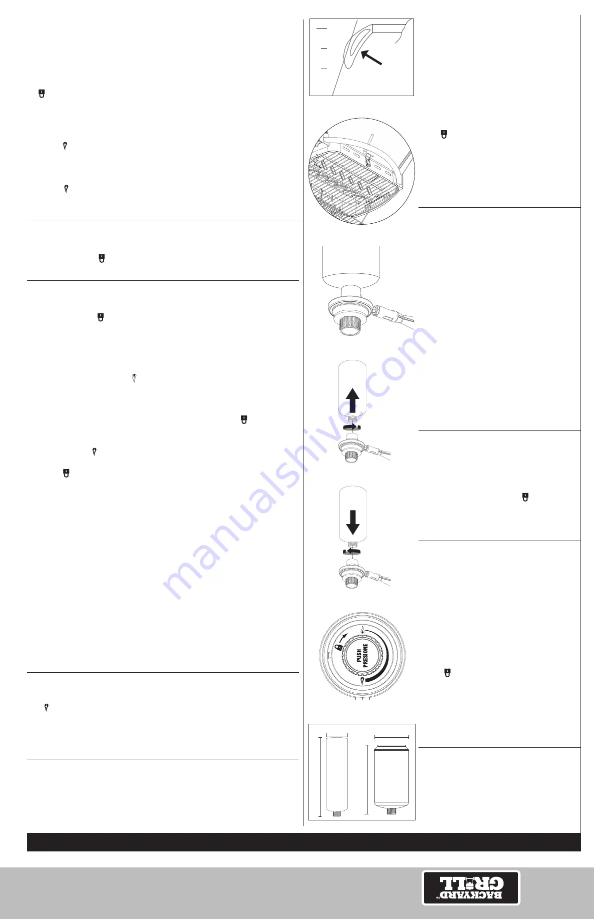 Backyard GBT1321WRS Owner'S Manual Download Page 17