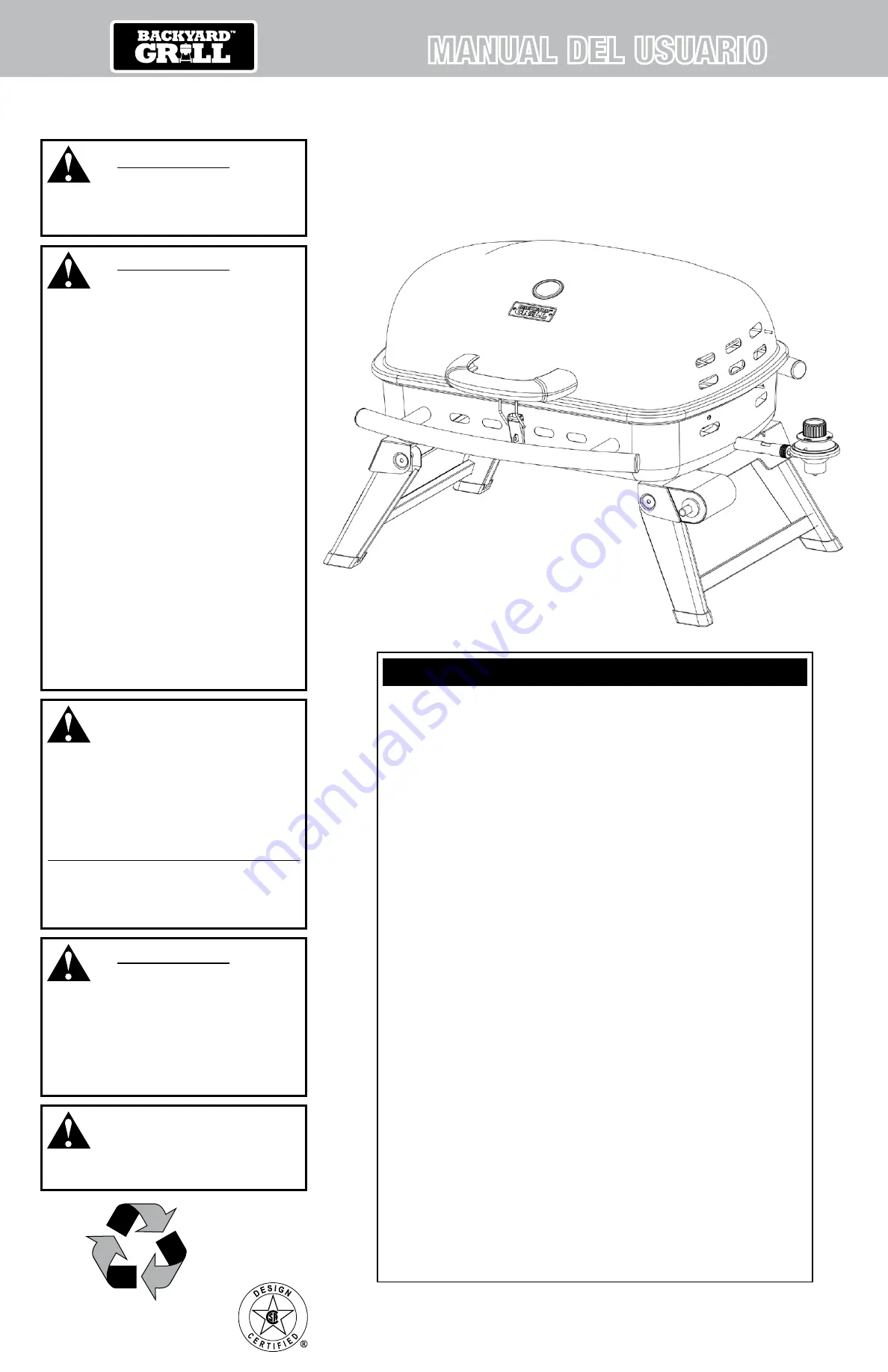 Backyard GBT1424WRS Скачать руководство пользователя страница 13