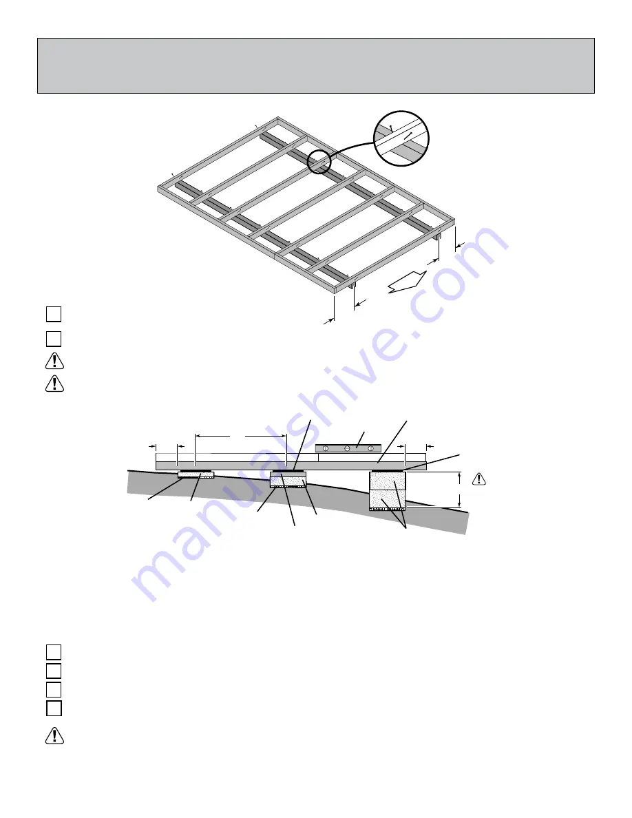 Backyard Heartland Rockport 8x12 Assembly Manual Download Page 9