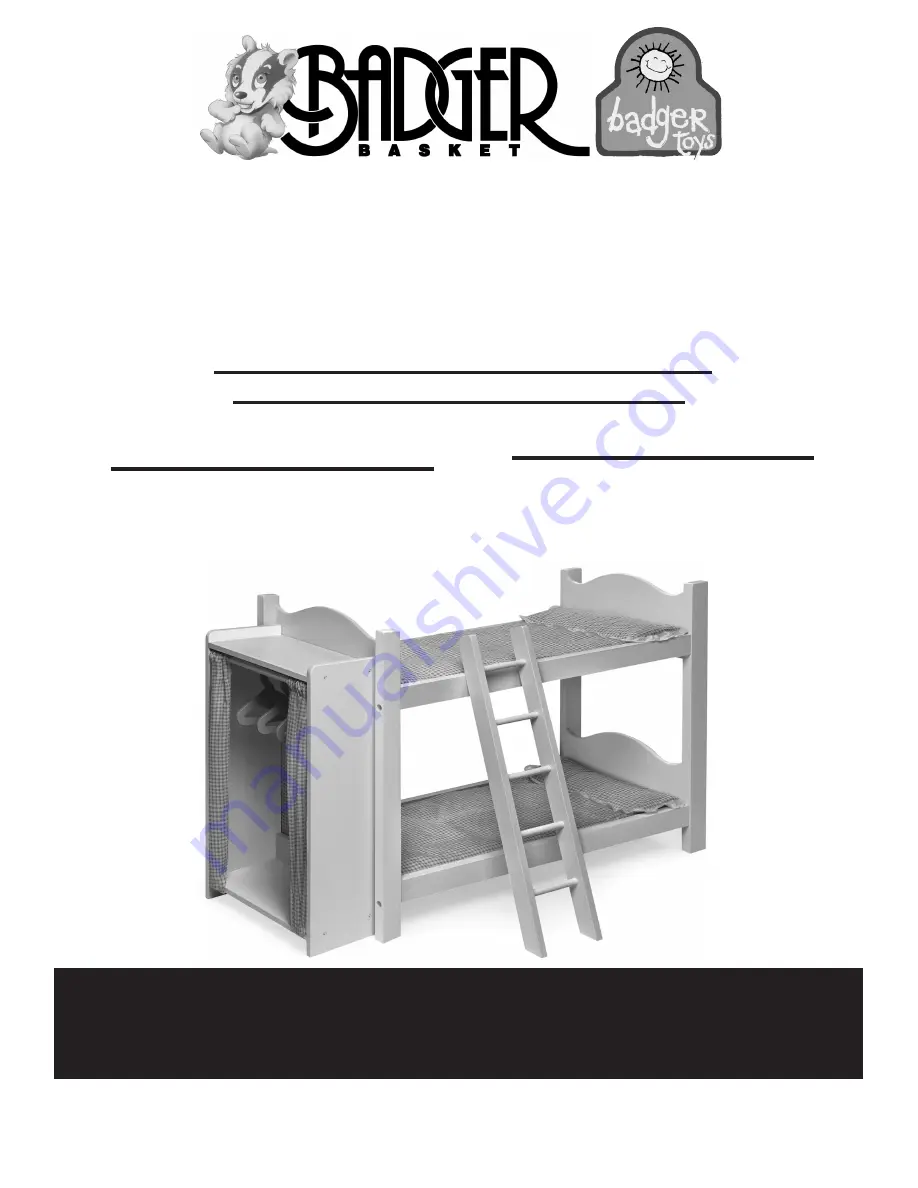 Badger Basket 01856 Скачать руководство пользователя страница 1