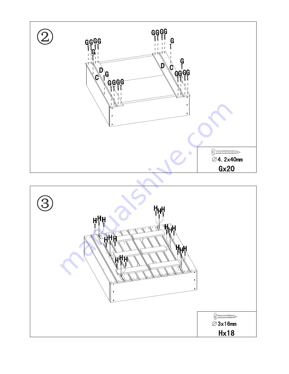 Badger Basket 09988 Assembly Instructions Manual Download Page 5