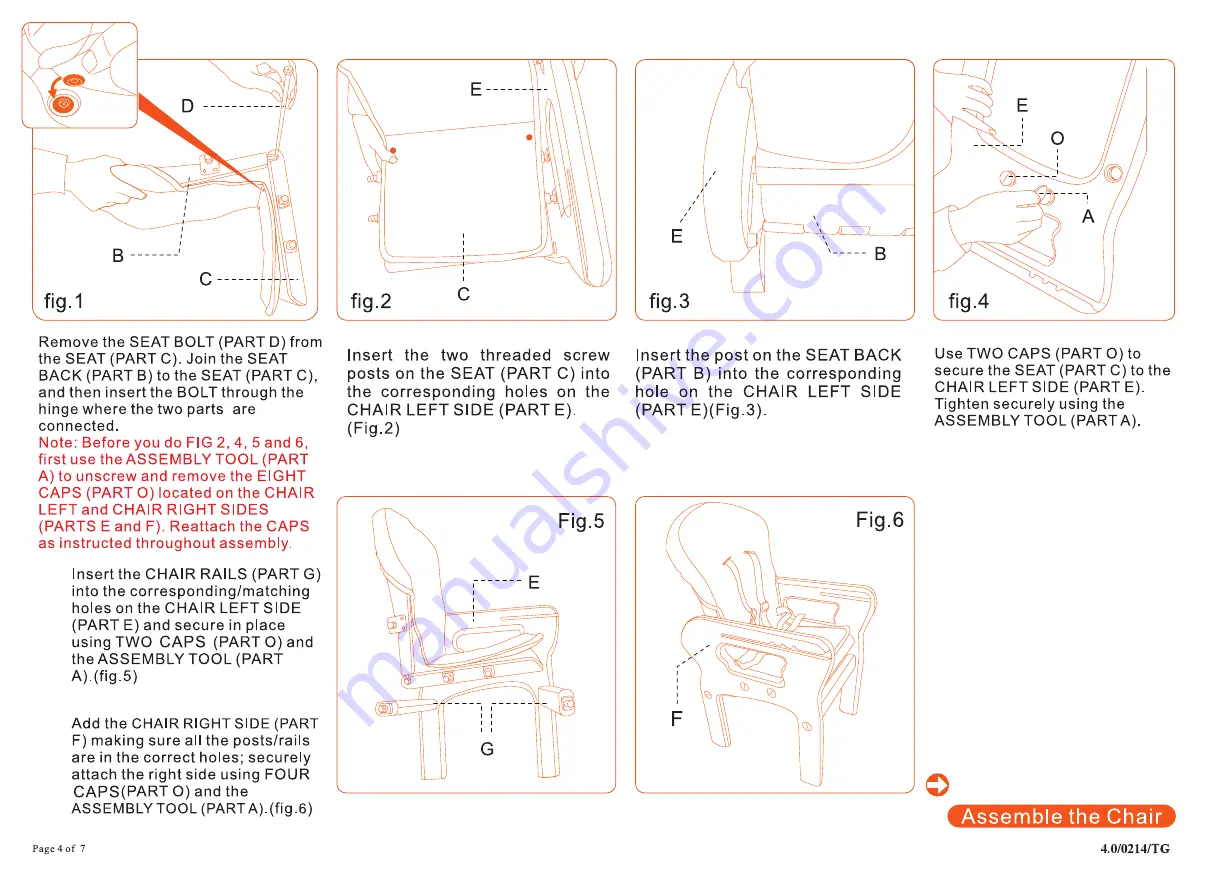 Badger Basket ENVEE 00938 Assembly Instructions Manual Download Page 4