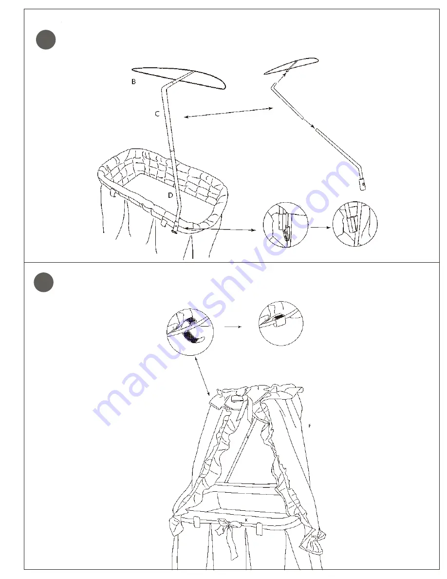 Badger Basket MAJESTY 30061 Assembly Instructions Manual Download Page 8