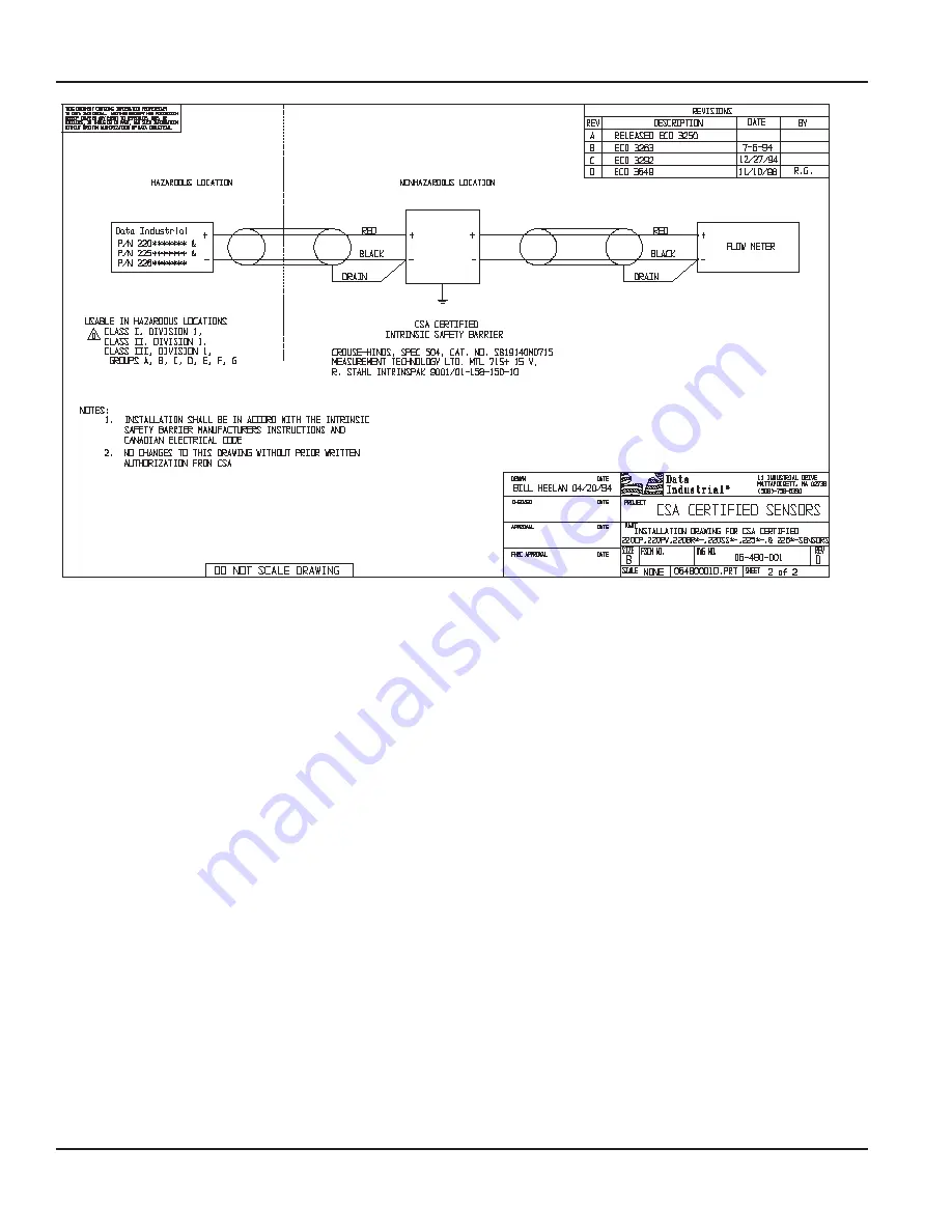 Badger Meter 226SS Installation & Operation Manual Download Page 8