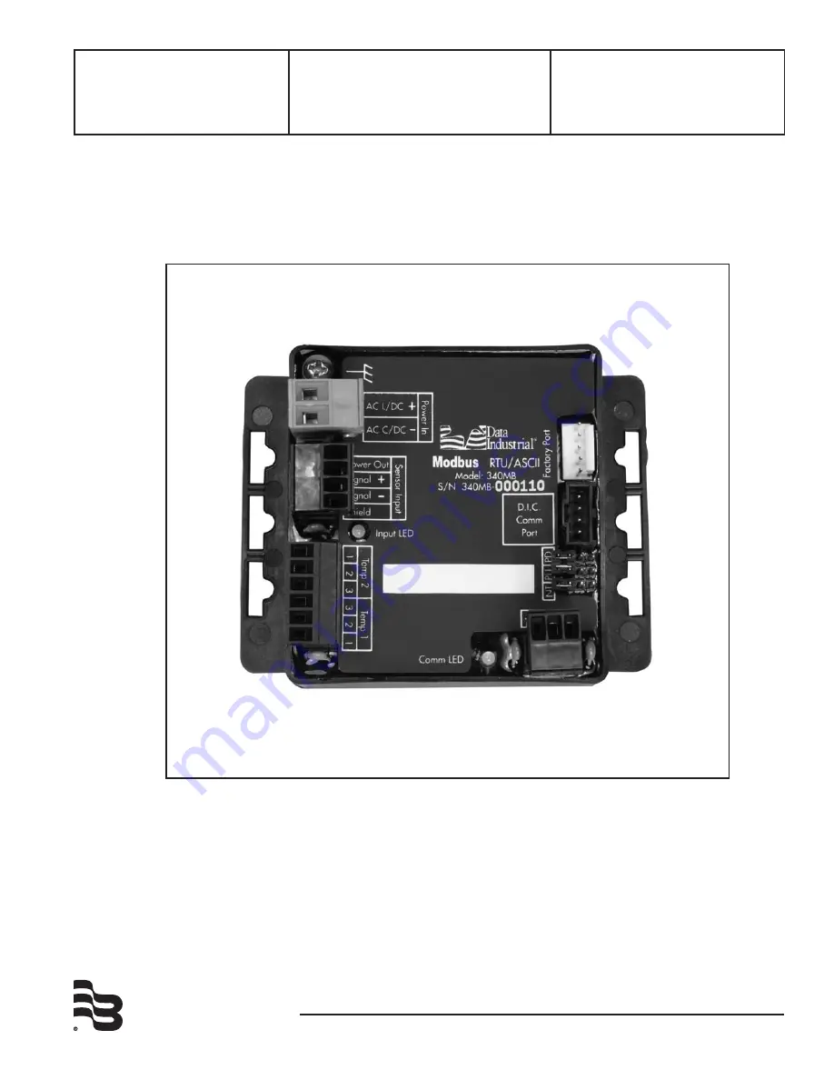 Badger Meter 340 MB Btu Series Скачать руководство пользователя страница 1