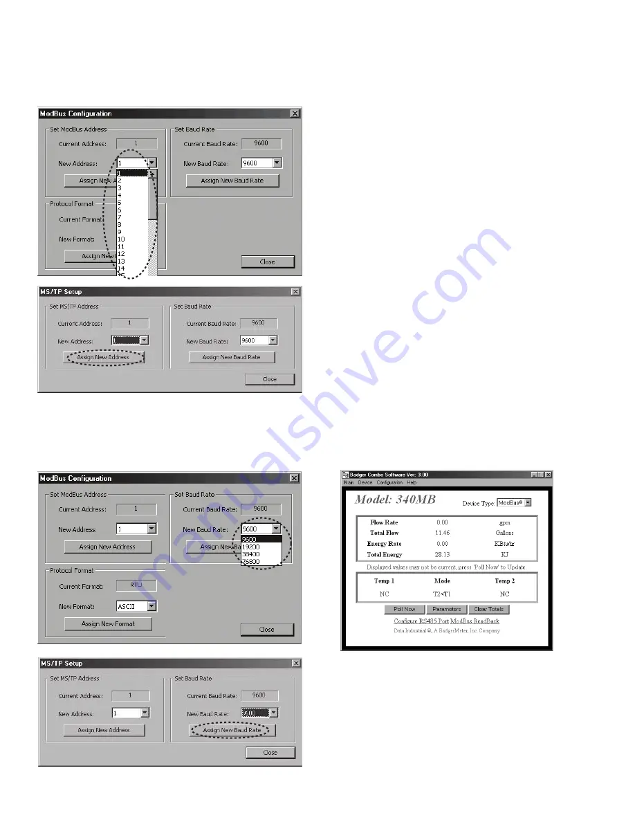 Badger Meter 340 MB Btu Series Скачать руководство пользователя страница 8