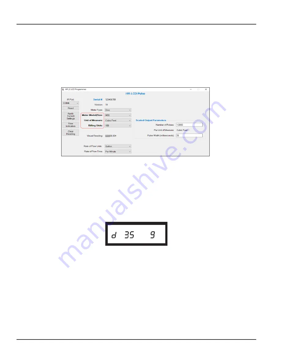 Badger Meter HR-LCD Pulse Скачать руководство пользователя страница 10