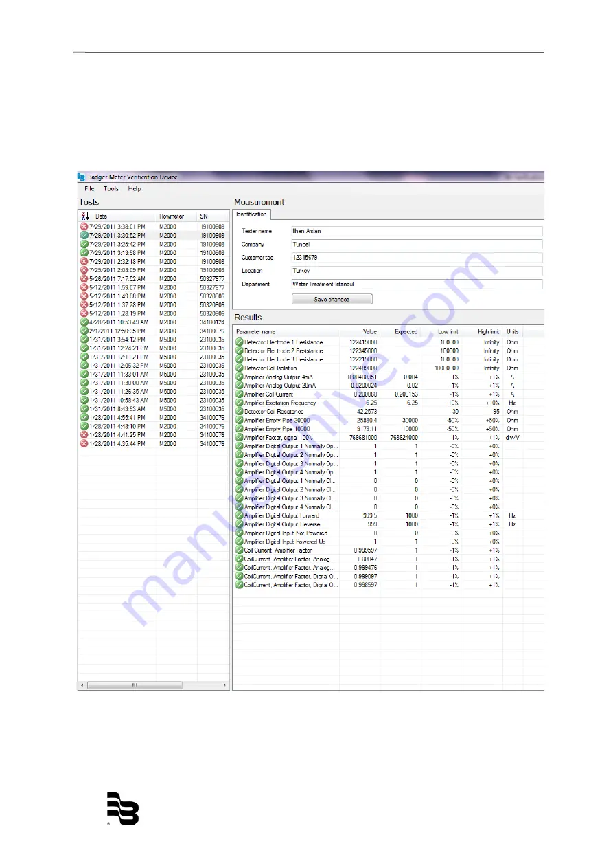 Badger Meter ModMAG M1000 User Manual Download Page 20