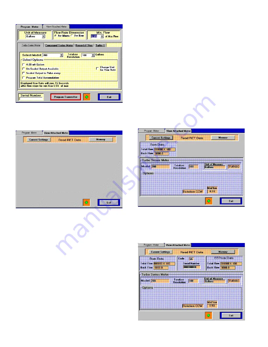 Badger Meter Recordall RET Скачать руководство пользователя страница 6