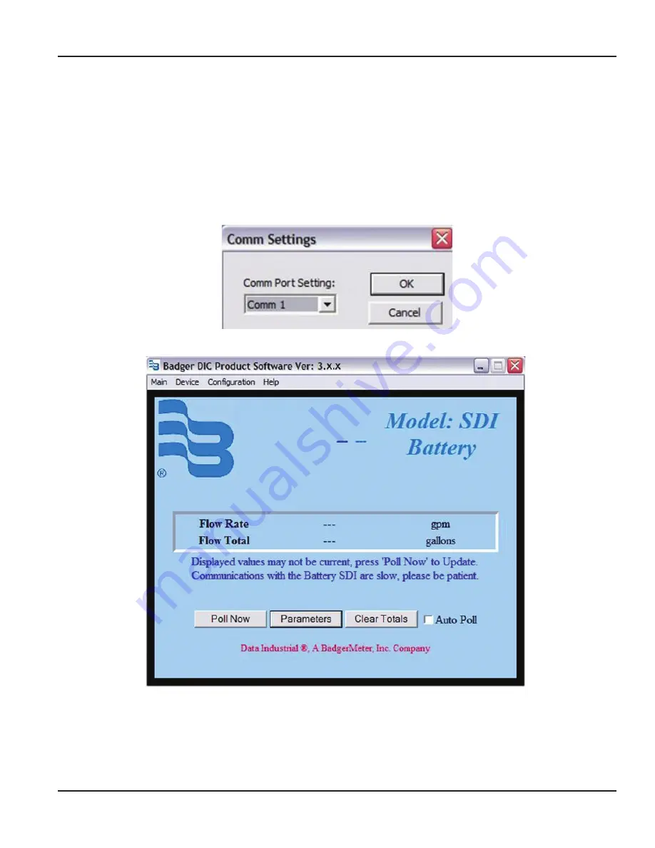 Badger Meter SDI Series User Manual Download Page 15