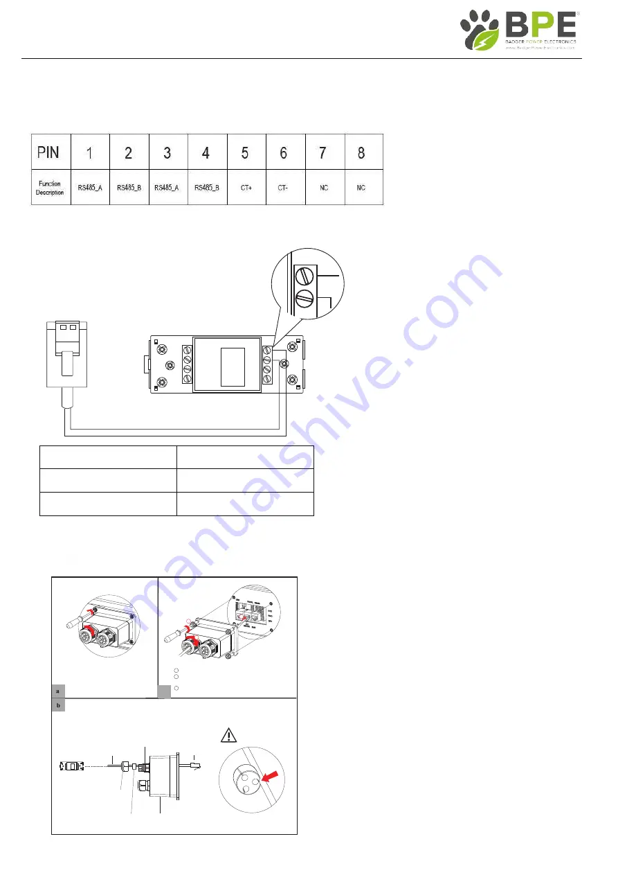 Badger Power Electronics BPE-HI-SP-3.6K Скачать руководство пользователя страница 12