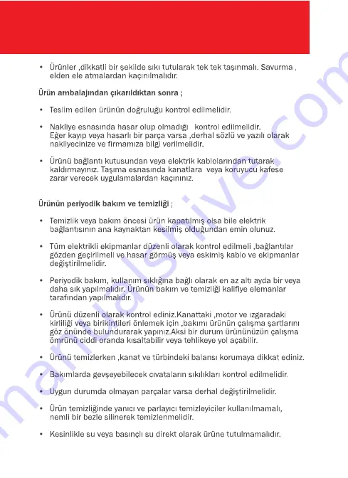 BAHCIVAN BDRS 120-60 I User Manual & Certificate Of Warranty Download Page 10