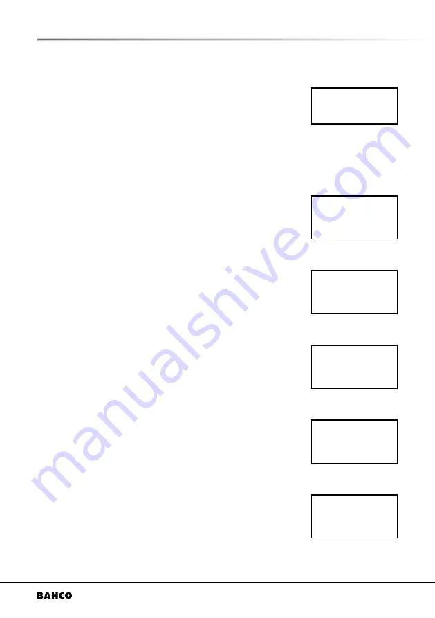 Bahco BBT60A Original Instructions Manual Download Page 58