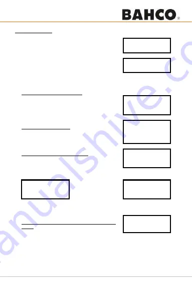 Bahco BBT80 Original Instructions Manual Download Page 78