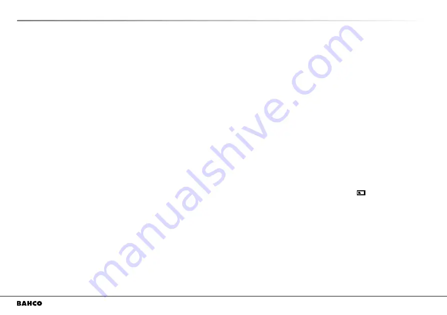 Bahco BDACM1000 Manual Download Page 144