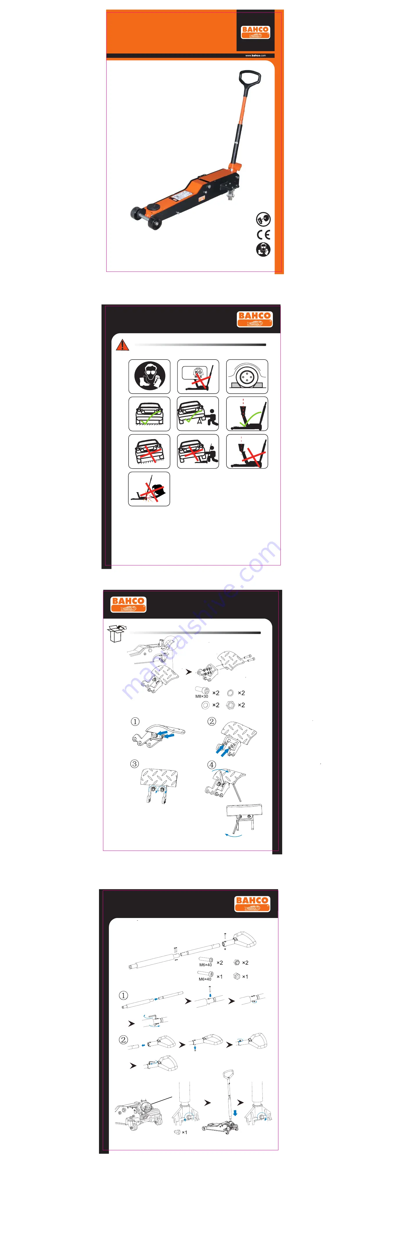 Bahco BH13000L Original Instructions Download Page 1