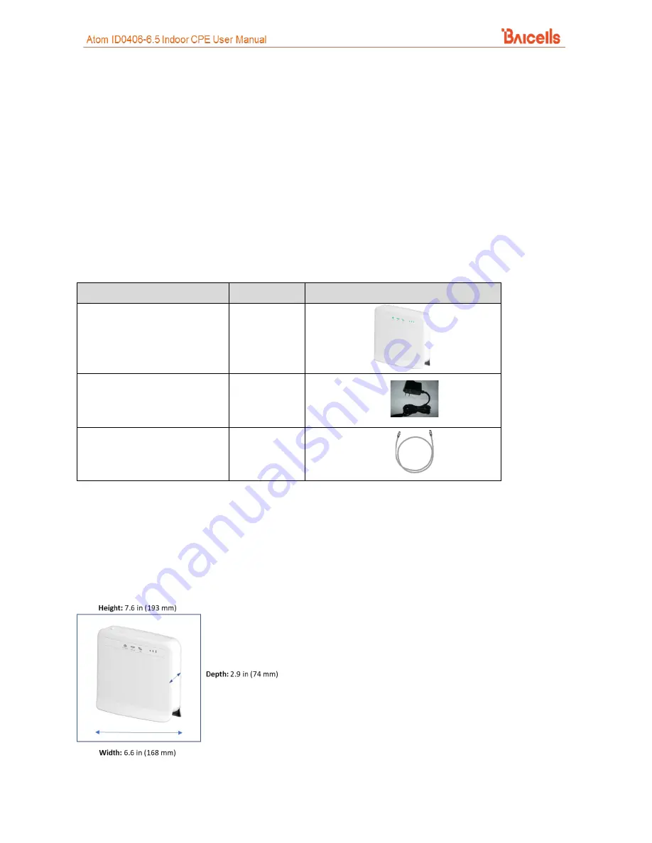 Baicells Atom ID0406-6.5 Скачать руководство пользователя страница 7