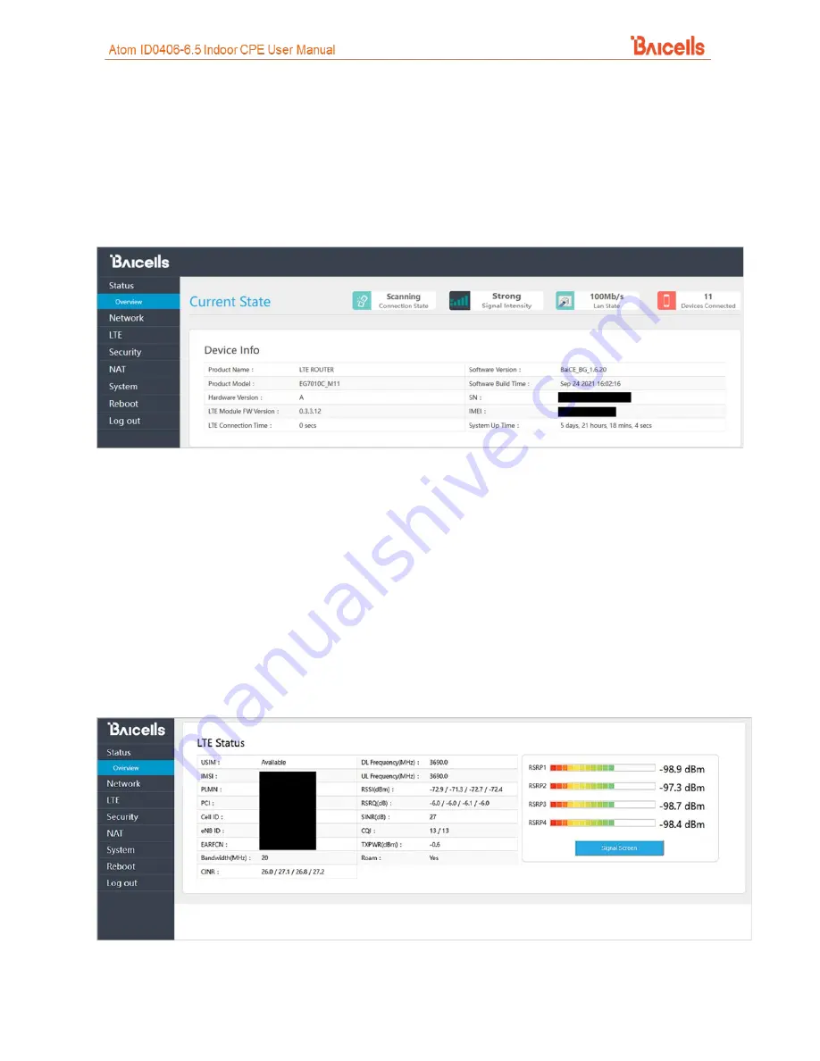 Baicells Atom ID0406-6.5 User Manual Download Page 36