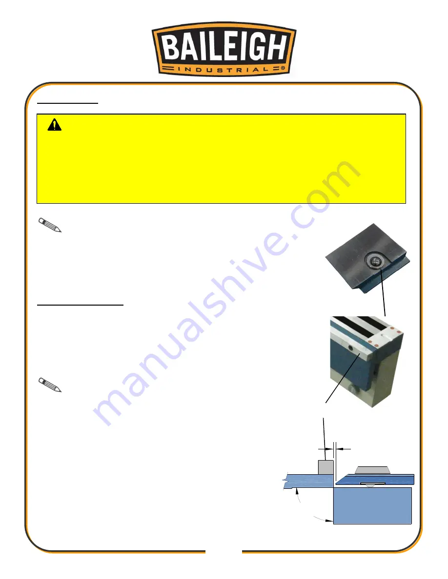 Baileigh Industrial 1000568 Скачать руководство пользователя страница 21