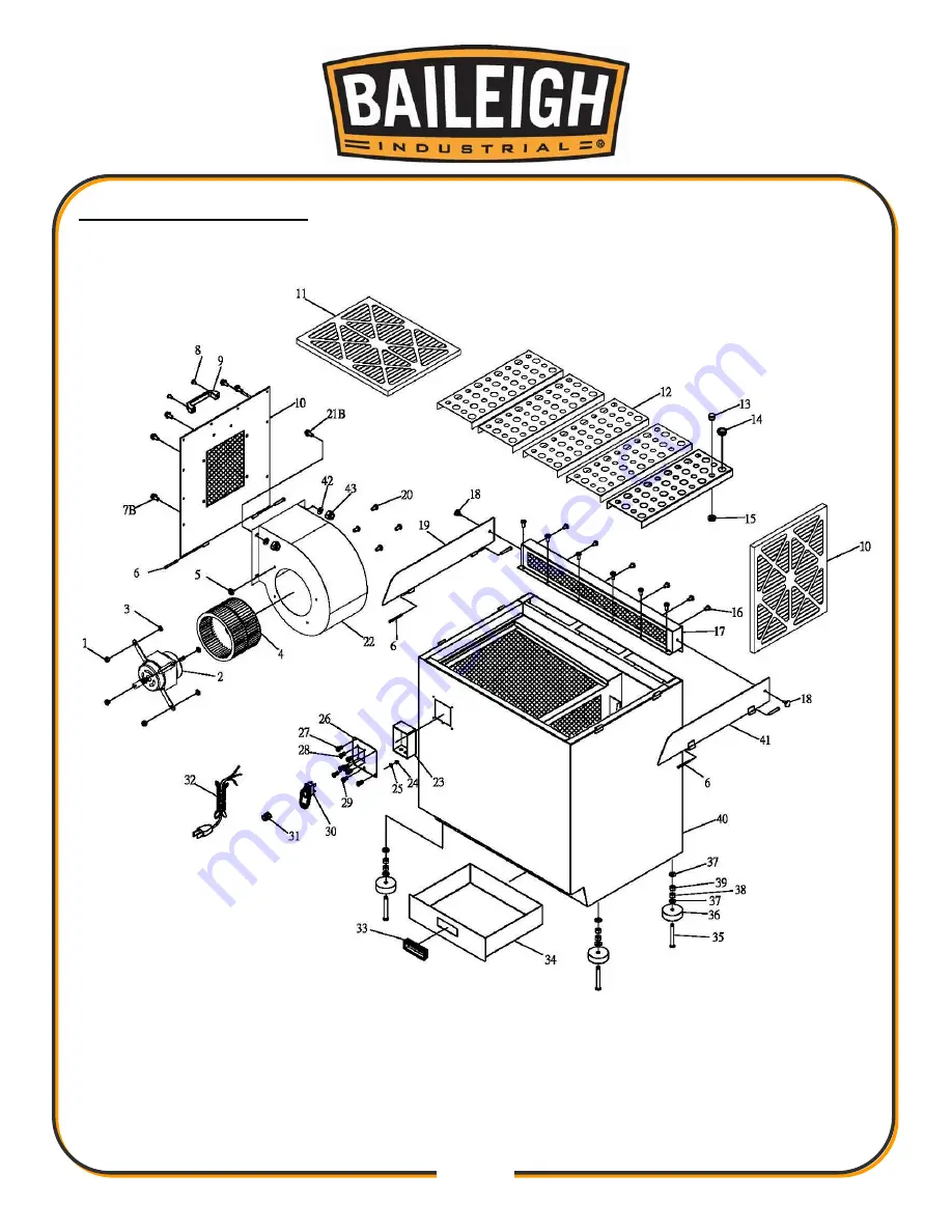 Baileigh Industrial 1002704 Скачать руководство пользователя страница 22