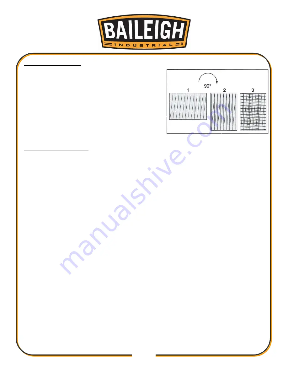 Baileigh Industrial 1004180 Operator'S Manual Download Page 19