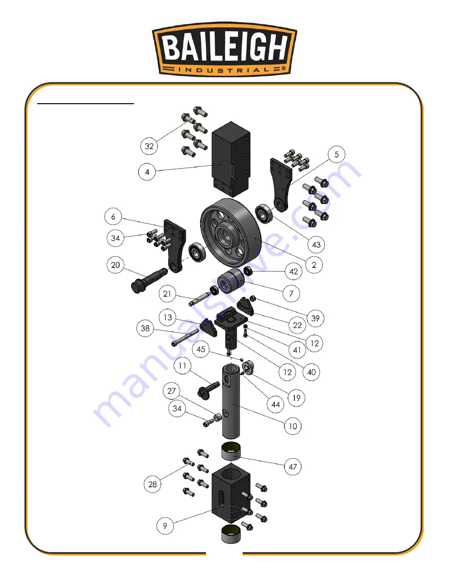 Baileigh Industrial 1004180 Operator'S Manual Download Page 23