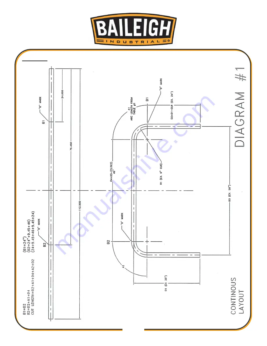 Baileigh Industrial 1006778 Operator'S Manual Download Page 46