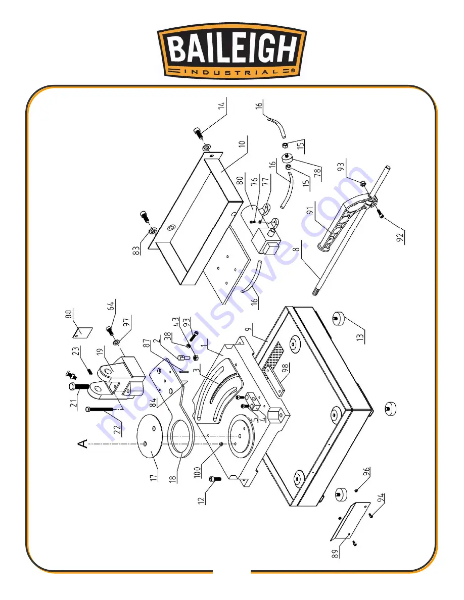 Baileigh Industrial 1013715 Operator'S Manual Download Page 38