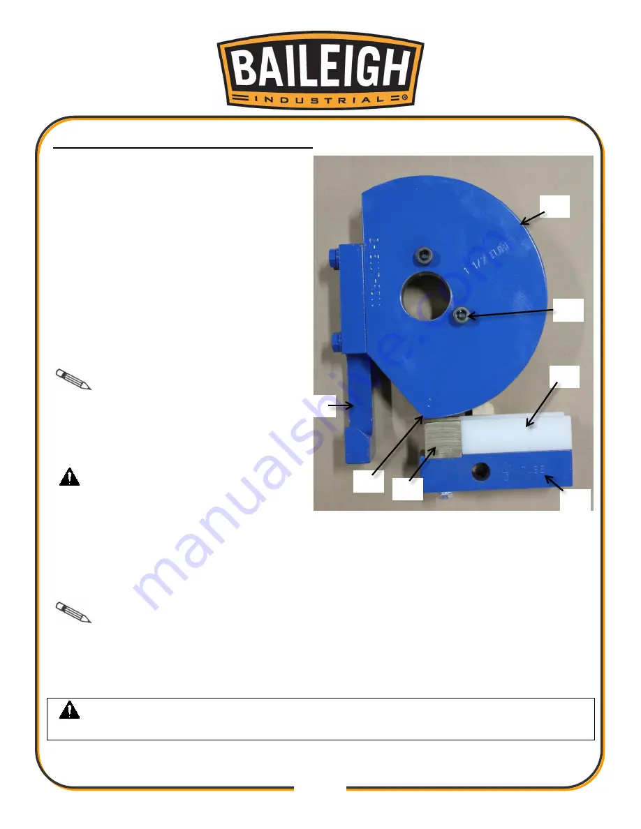 Baileigh Industrial B8085 Скачать руководство пользователя страница 33