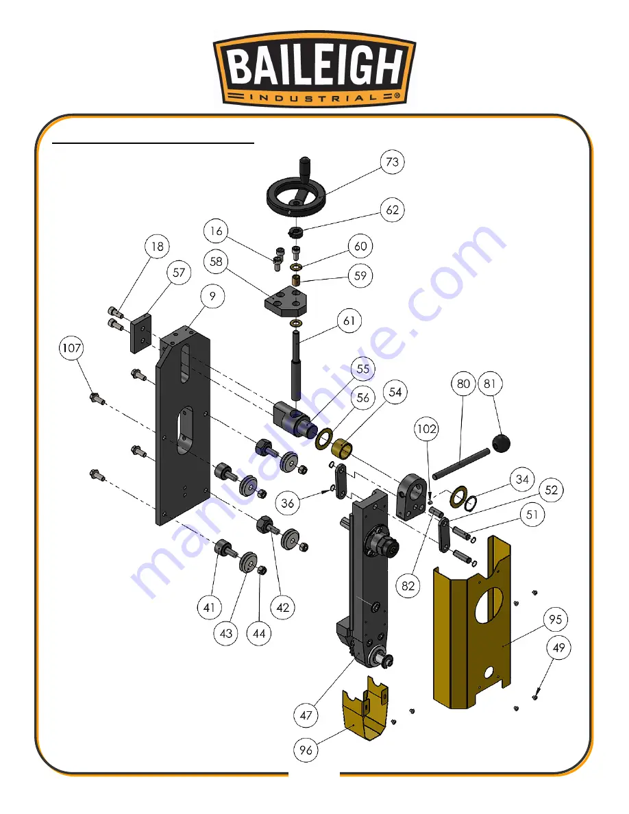 Baileigh Industrial BR-16E-36 Скачать руководство пользователя страница 26